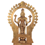 Brass Tirupati Balaji Lord Venkateshwara Idol | 22" Engraved Masterpiece | 12.5kg with Prabhavali Frame | Temple Grade Art | Jaipurio
